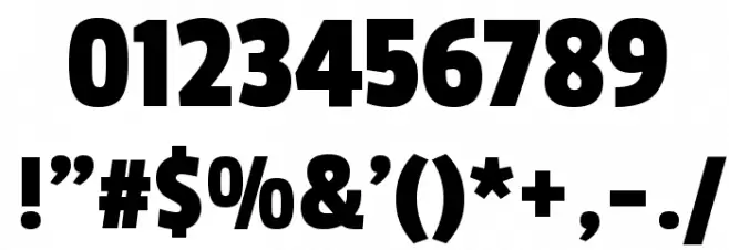 Passion One Regular Font OTHER CHARS