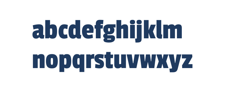 Passion One Regular Lowercase