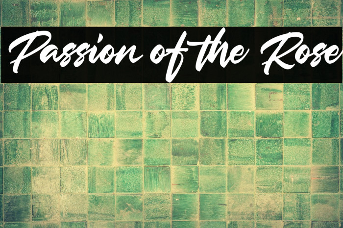 Passion of the Rose Example 3
