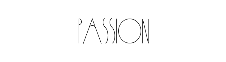 Passion Font