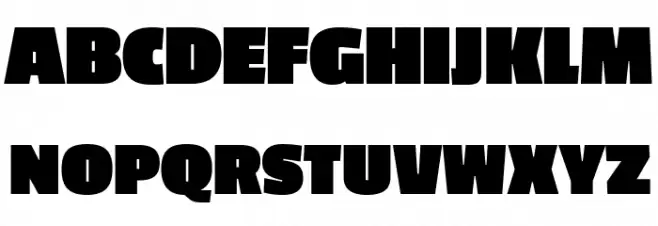 PassionOne-Black Schriftart Groß