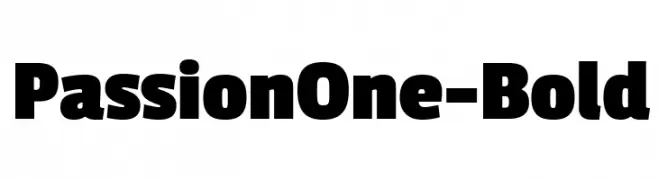 PassionOne-Bold  Free Fonts Download
