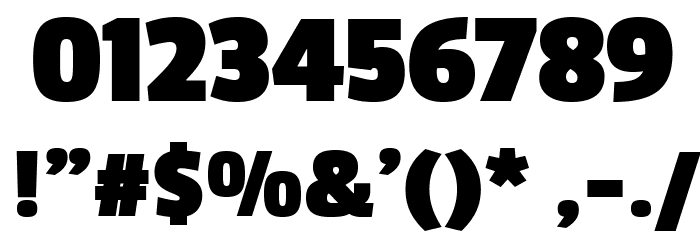PassionOne-Bold Font OTHER CHARS