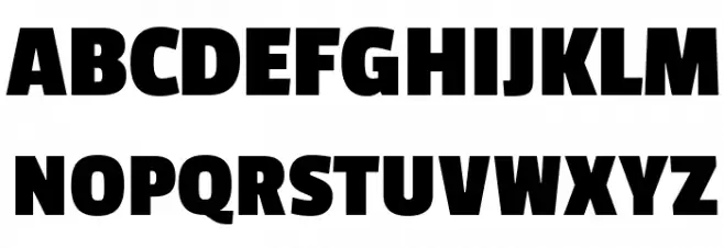 PassionOne-Bold Schriftart Groß