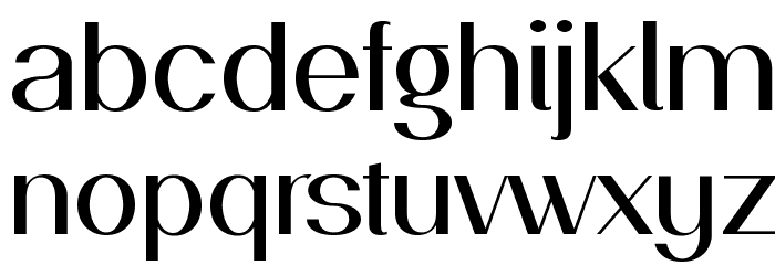 PassionSansPDag-Regular Font LOWERCASE