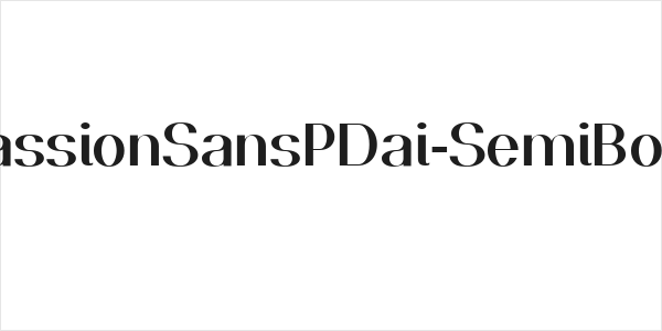 PassionSansPDai-SemiBold Logo
