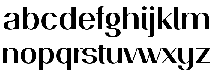 PassionSansPDai-SemiBold Font LOWERCASE