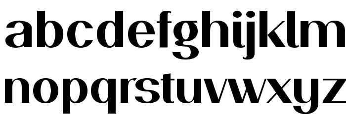 PassionSansPDak-Bold Font LOWERCASE