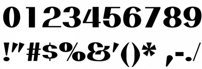 PassionSansPDao-ExtraBold Font OTHER CHARS