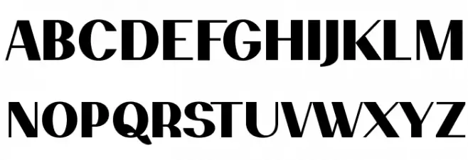 PassionSansPDao-ExtraBold フォント 大文字