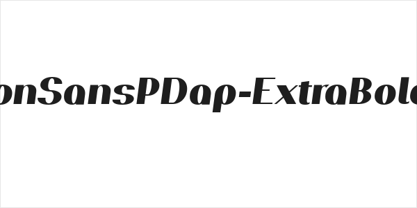 PassionSansPDap-ExtraBoldItalic Logo