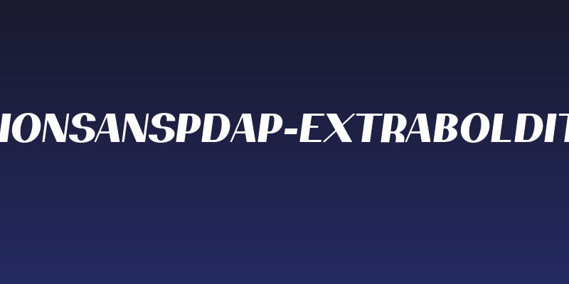 PassionSansPDap-ExtraBoldItalic Social Header