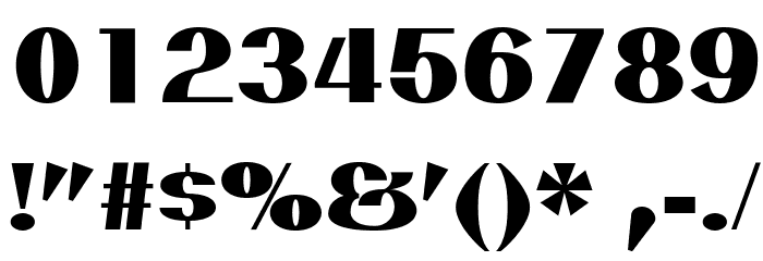 PassionSansPDaq-Black Font OTHER CHARS