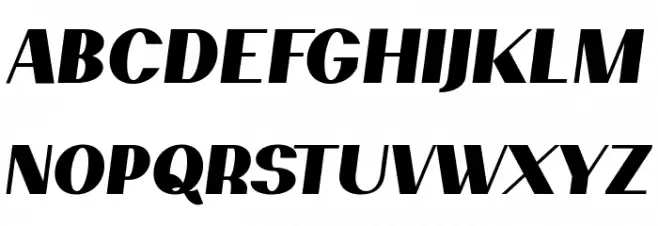 PassionSansPDar-BlackItalic Schriftart Groß