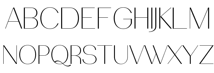 PassionSansPDba-HairlineSmallCaps Font LOWERCASE