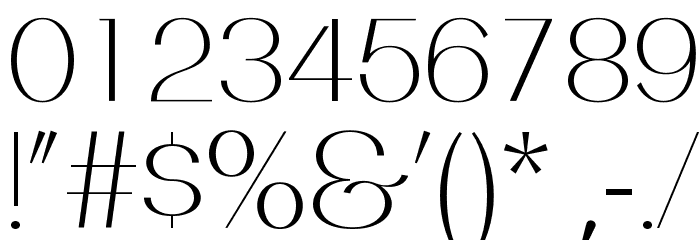 PassionSansPDbc-LightSmallCaps Font OTHER CHARS
