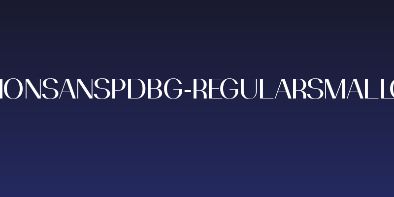 PassionSansPDbg-RegularSmallCaps Social Header