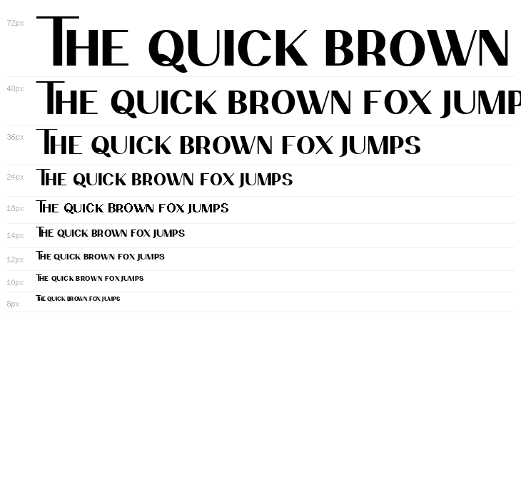 PassionSansPDbi-SemiBoldSmallCaps Waterfall