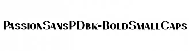 PassionSansPDbk-BoldSmallCaps  Descarca Fonturi Gratis