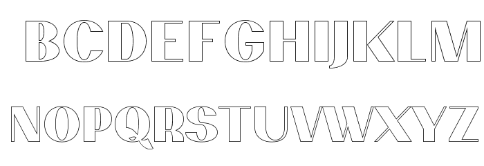PassionSansPDca-OutlineLight Font OTHER CHARS