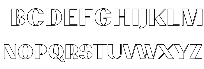 PassionSansPDcb-OutlineHeavy Font OTHER CHARS