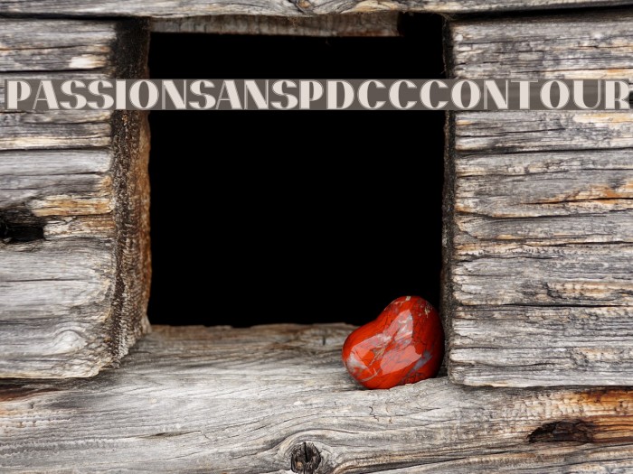 PassionSansPDcc-Contour Example 2
