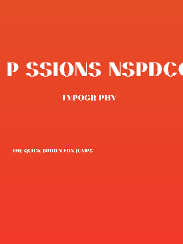 PassionSansPDcc-Contour Poster