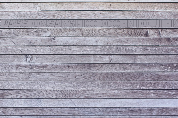 PassionSansPDcd-AccentOuter Example 1