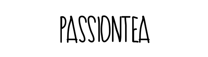 PassionTea  フリーフォントのダウンロード