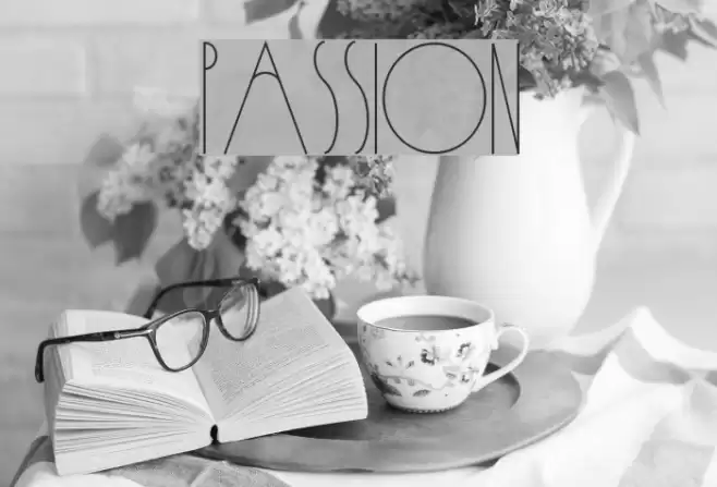 Passion Font examples