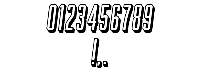 Passionate Relationship 3D Italic Font OTHER CHARS