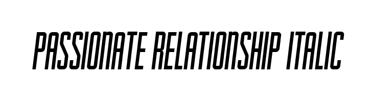 Passionate Relationship Italic  Descarca Fonturi Gratis