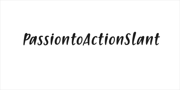 PassiontoActionSlant Logo