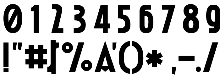 Passja Font OTHER CHARS