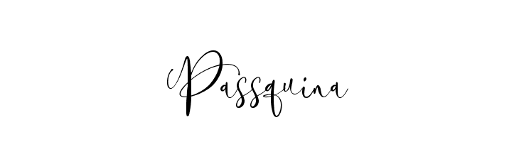 Passquina  免费字体下载