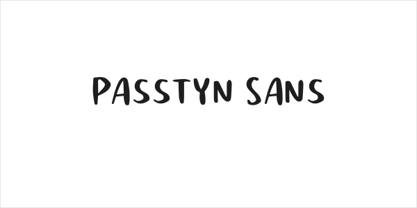 Passtyn Sans Logo