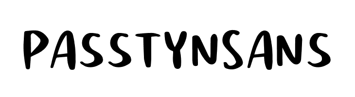 PasstynSans  नि: शुल्क फ़ॉन्ट्स डाउनलोड