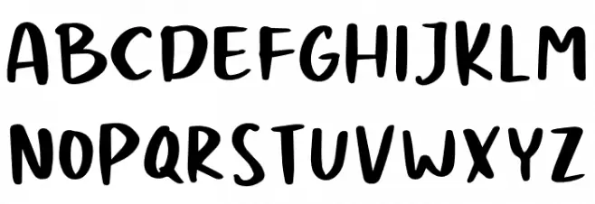 PasstynSans Font UPPERCASE