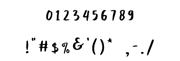 PasstynScript Font OTHER CHARS