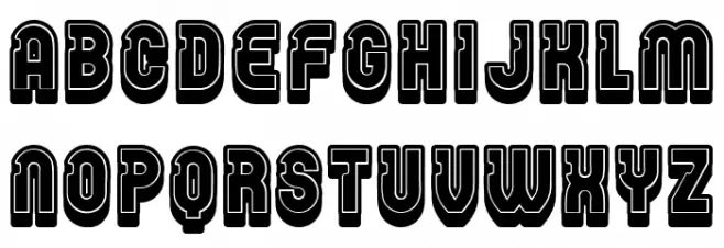 Password Filled Regular Polices MAJUSCULES