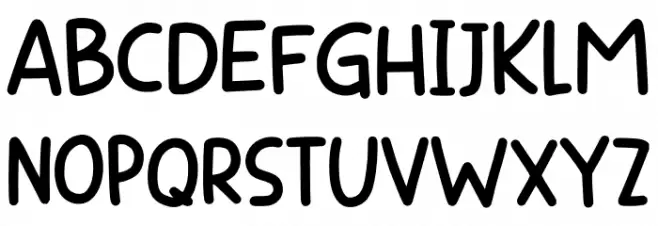 Pasta Pesto DEMO Regular 字体 大写