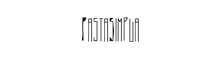 PastaSimpla  免费字体下载