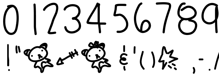 Pastaccio Font OTHER CHARS