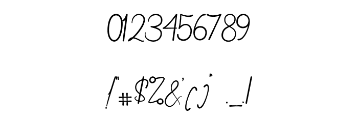 Pastamore Font OTHER CHARS