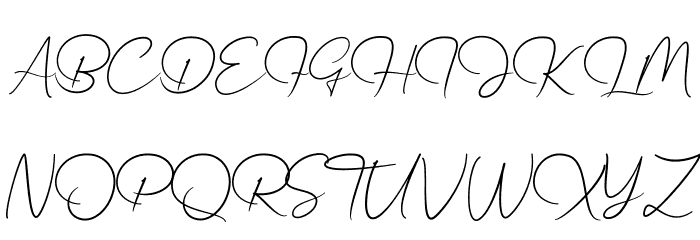 Pastamore Font UPPERCASE