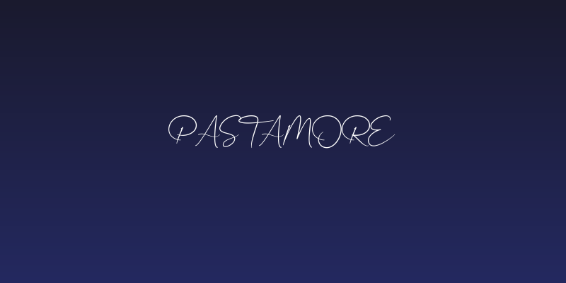 Pastamore Social Header