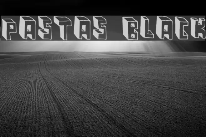 Pastas Black Caratteri examples