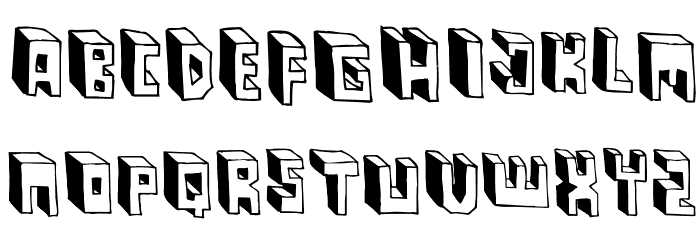 Pastas Black Font LOWERCASE