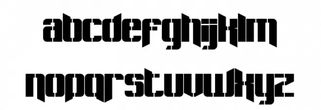 Pastcorps Regular Шрифта ВЕРХНИЙ