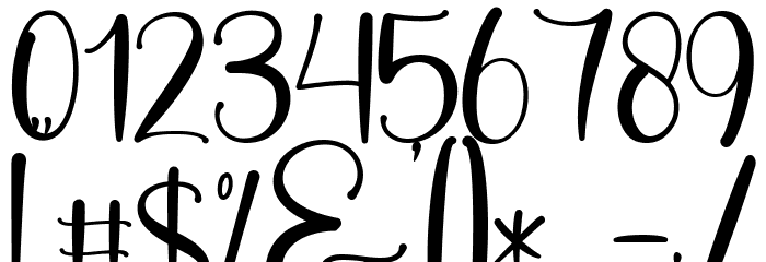 Pastel Candy Font OTHER CHARS